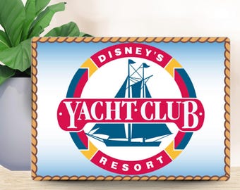 Disney’s Yacht Club Resort Magnet, Refrigerator Magnet, Trip Souvenir