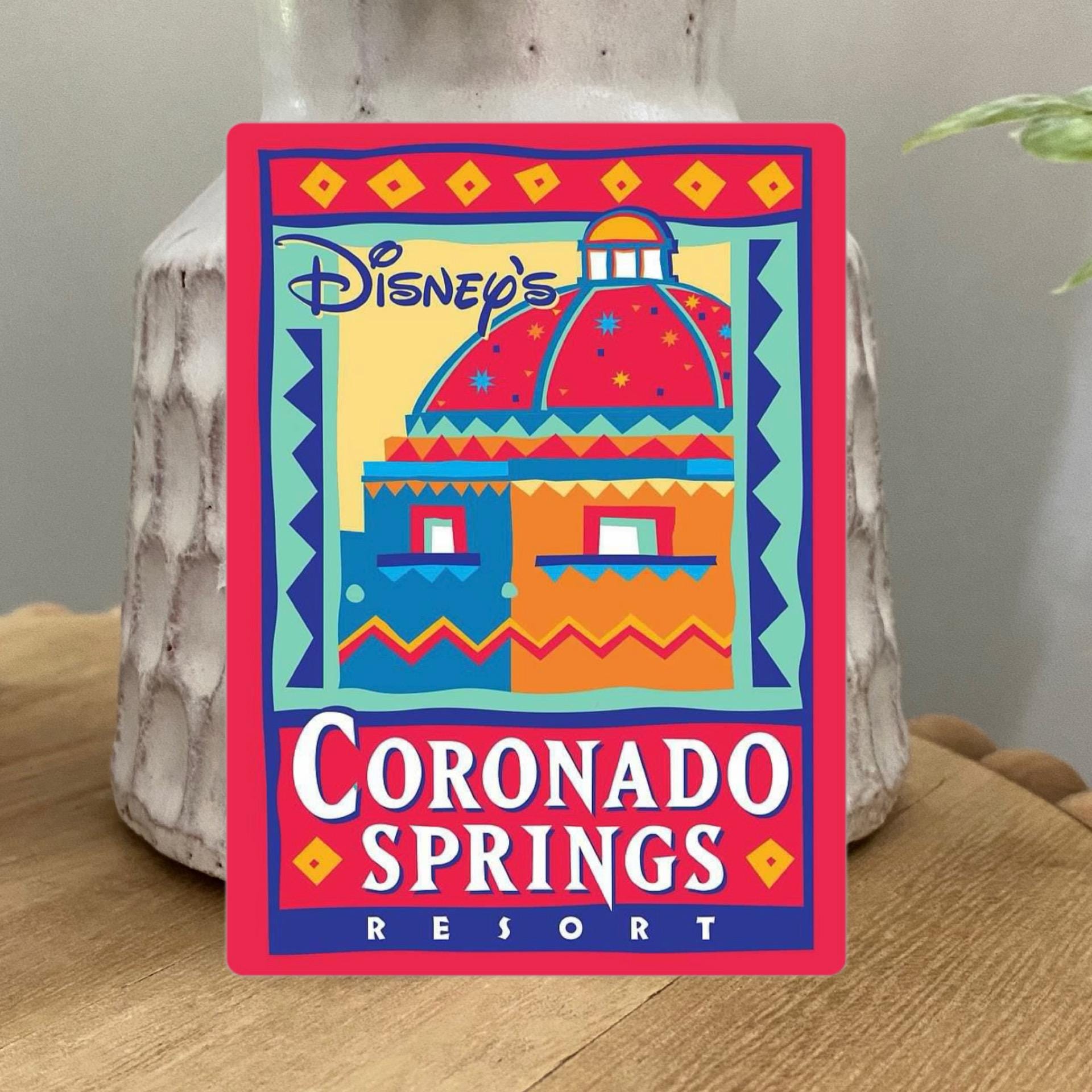 Disney Coronado Springs Resort Magnet, Refrigerator Magnet, Trip