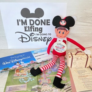 Elf Disney Vacation Scene