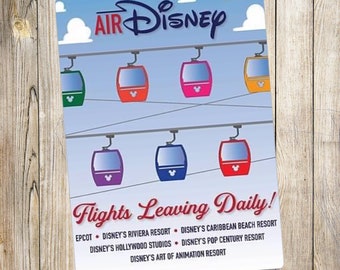 Skyliner Air Disney Magnet