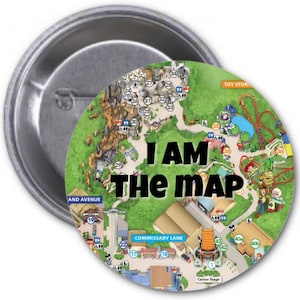 Hollywood Studios ICH BIN the Map Button