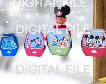 DIGITAL DOWNLOAD Disney SKYLINER Holiday Elf Scene