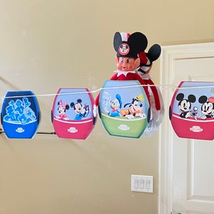 Disney Skyliner Scene for Holiday Elf