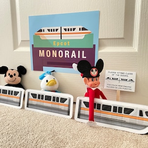 Elf Disney Monorail Scene