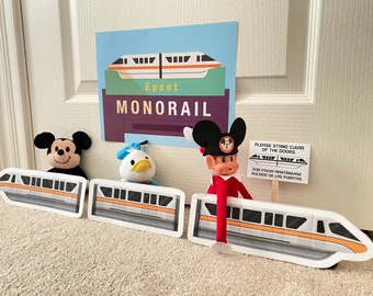 Elf Disney Monorail Scene