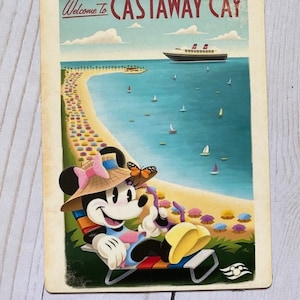 Disney Cruise Castaway Cay Magnet, Fish Extender