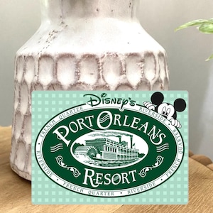 Disney’s Port Orleans Resort Riverside French Quarter Magnet, Refrigerator Magnet, Trip Souvenir