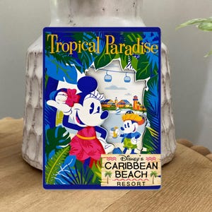 Disney Caribbean Beach Resort Magnet