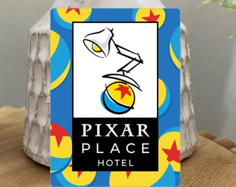 Disneyland Pixar Place Hotel Resort Magnet, Refrigerator Magnet, Trip Souvenir