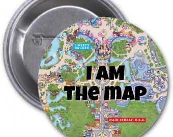 Magic Kingdom YO SOY el botón del mapa