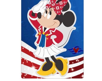 Disney Cruise Magnet Minnie Mouse