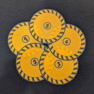 Tabletop Wargaming Objective Markers