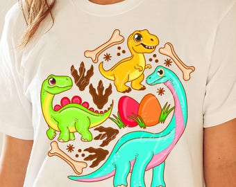 Dinosaur PNG, Sublimation Design, Screenprint Design