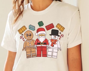 Christmas Blocks PNG, Submlimation Design, Screenprint Design