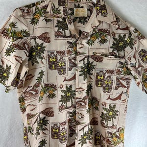 Vintage 60s Ui Maikai Hawaiian Aloha Shirt - Medium