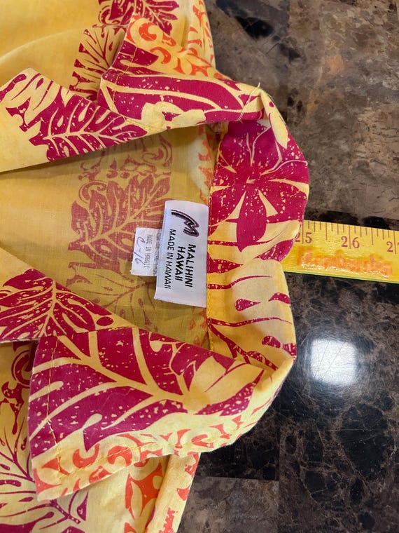 Vintage Vintage Malihini Hawaiian Aloha Shirt: Kids Medium, 100