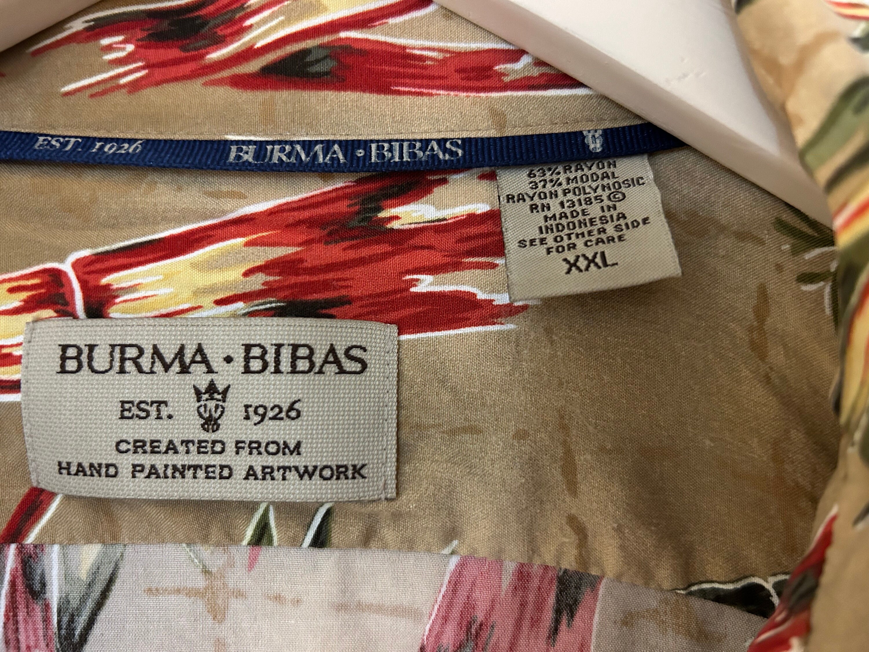 Vintage Burma Bibas Hawaiian Aloha Shirt: Rayon Blend, XL - Etsy Vintage Burma Bibas Hawaiian Aloha Shirt: Rayon Blend, XL - Etsy