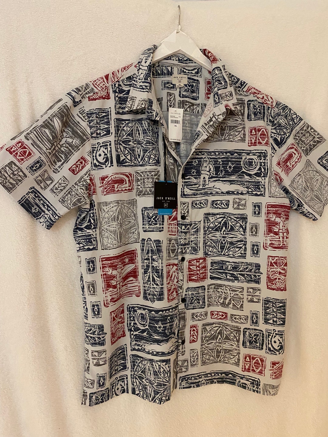 O'Neill Tartan Hawaiian Shirt main image 1