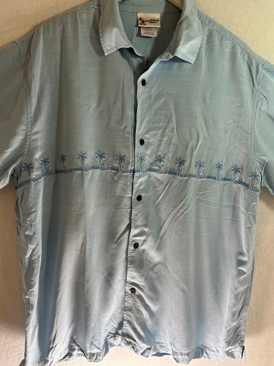 ヴィンテージハワイアンアロハシャツ ウォルトディズニーワールド