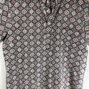 Camisa vintage Tory Richard Hawaiian Aloha pequena 100% algodão Obrigado por comprar! Aloha, do Havaí, EUA
