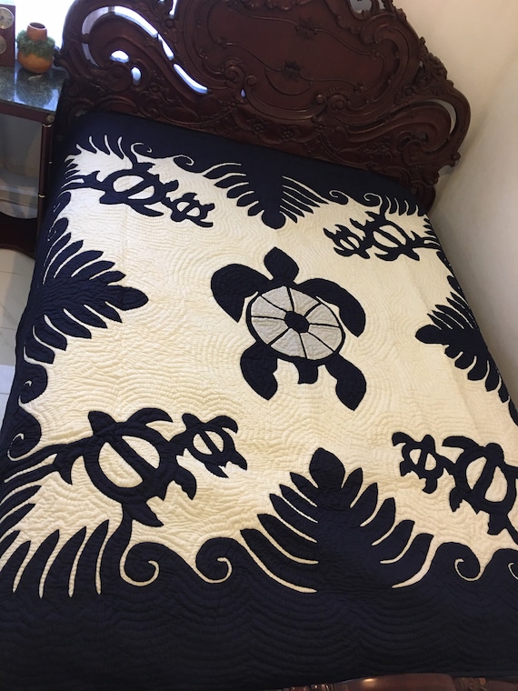 ハワイアンキルト　ハンドメイド　オーブントースターカバー＆ミキサーカバーセット ハワイアンキルト ハンドメイド オーブントースターカバー