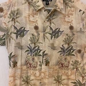 vintage Tory Richard Hawaiian Aloha shirt XLarge 100% viscose Thank you for shopping! AlohafromHawaiiUS