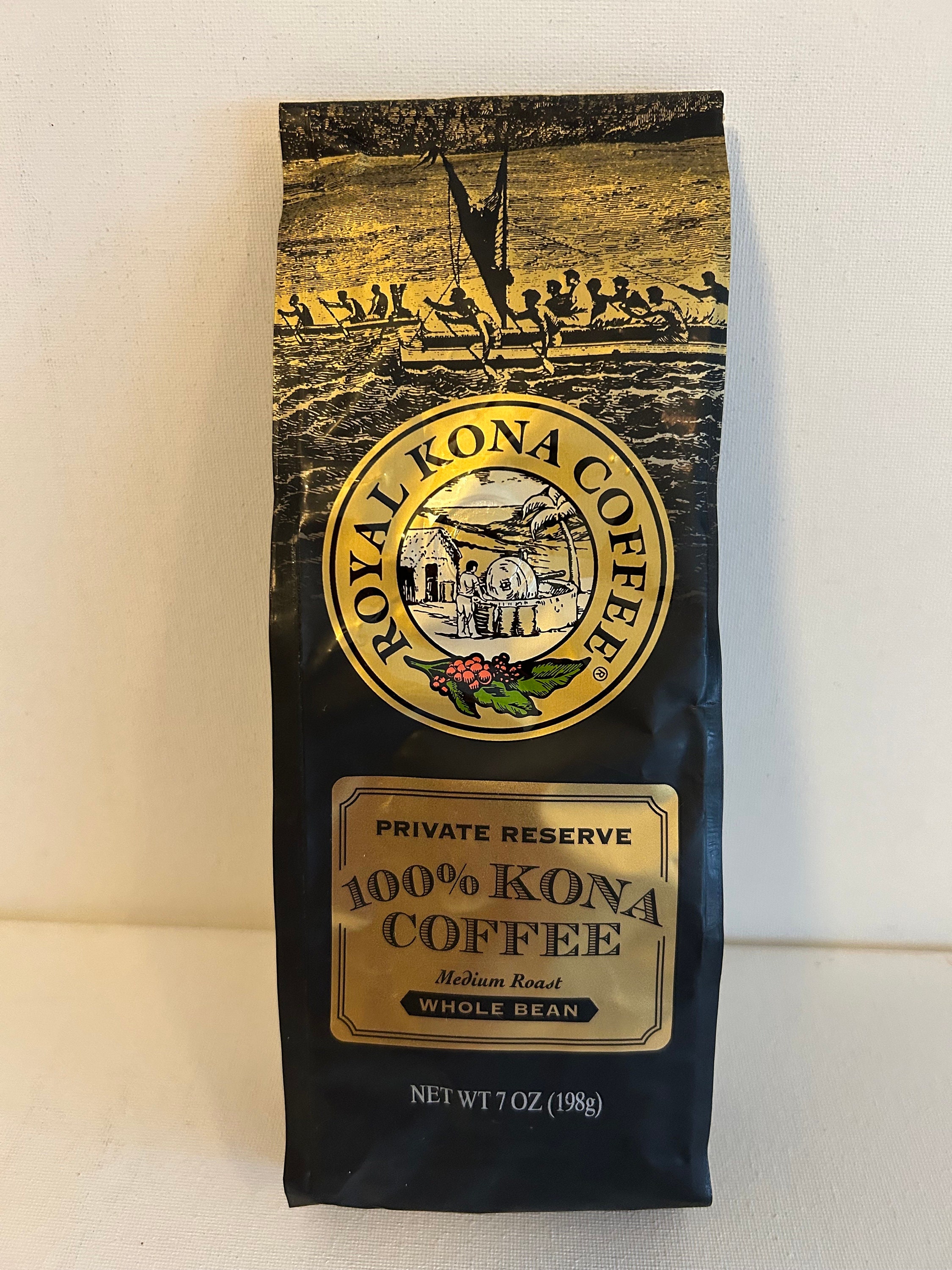 thumbnail image 2 of 100% Kona Coffee Whole Bean – Coffees Of Hawaii Kona Nightingale – 8 Oz Bag 2 of 6