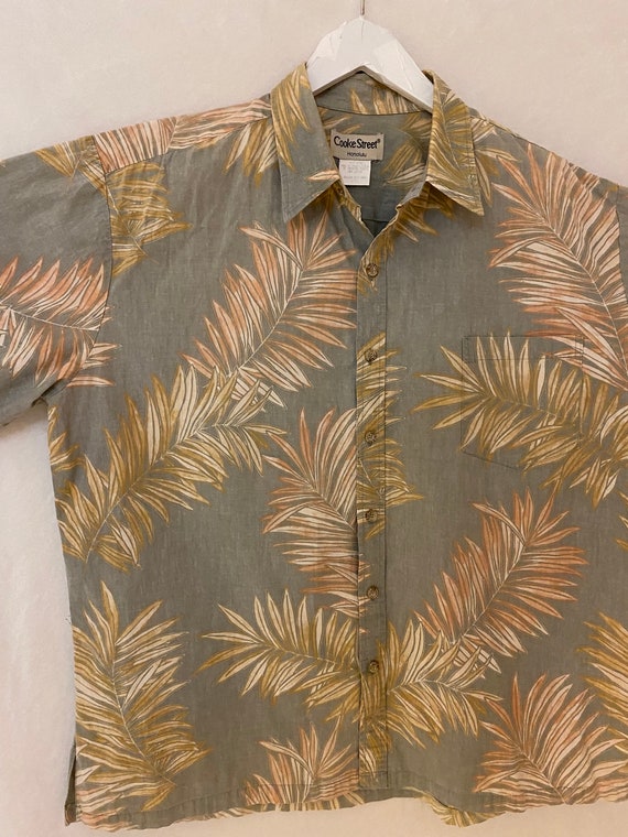 アロハシャツ　COOKE STREET HONOLULU MADE IN USA made in HAWAII usa 90s Cooke Street cotton Aloha shirt