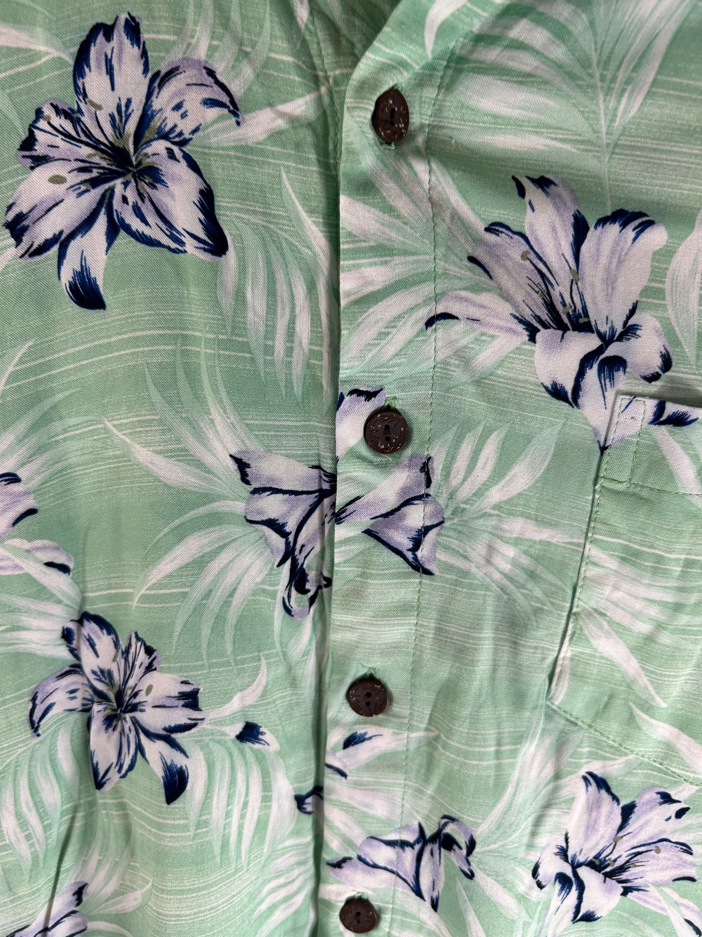 Chemise Hawaïenne Joe Caraïbes - Taille M - Vintage - Multicolore