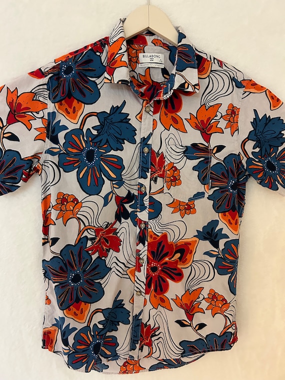 Billabong hawaiian shirt sales