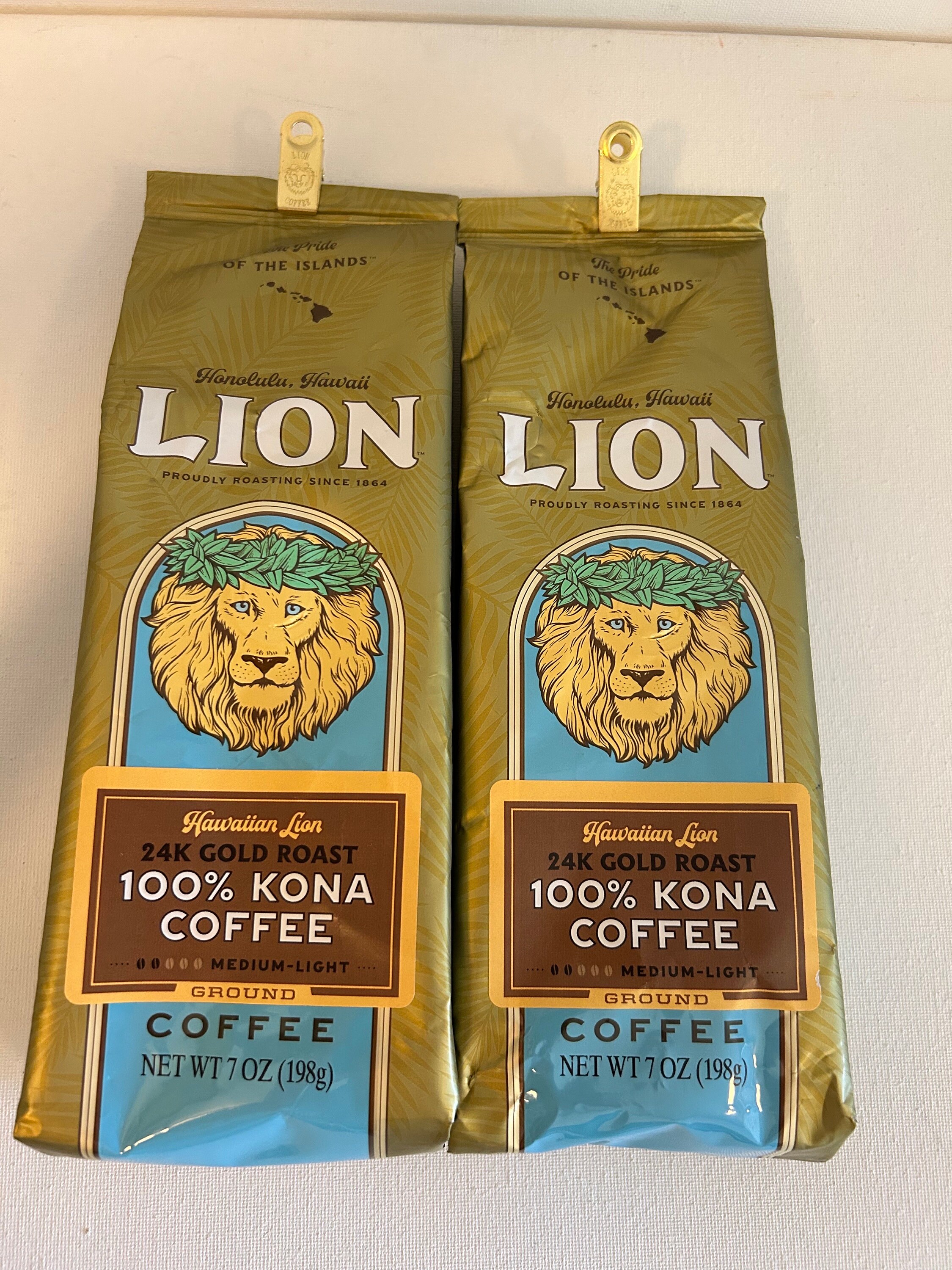 Lion 100 Kona Coffee: Medium Roast, Taste of Aloha Bb 2/2027 - Etsy