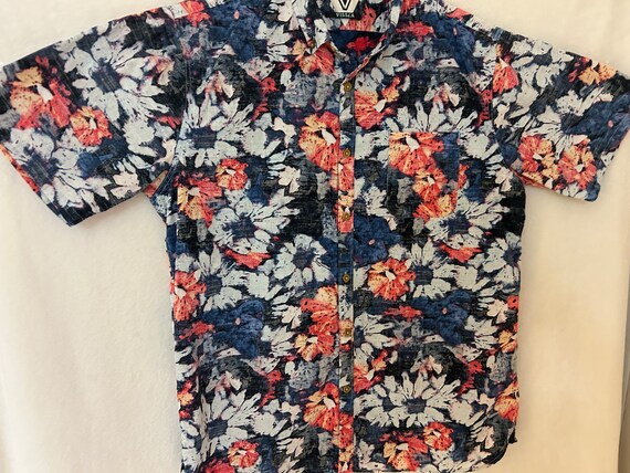 vintage vissla  Hawaiian Aloha shirt kids  XL 100… - image 4