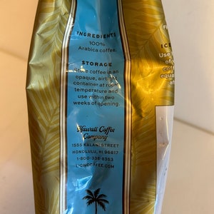 Caffè Lion 100% Kona in grani interi - Tostatura fresca hawaiana, scadenza 12/26 immagine 7