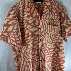 vintage Cintas Hawaiian Aloha shirt medium 100% polyester Thank you for shopping! AlohafromHawaiiUS