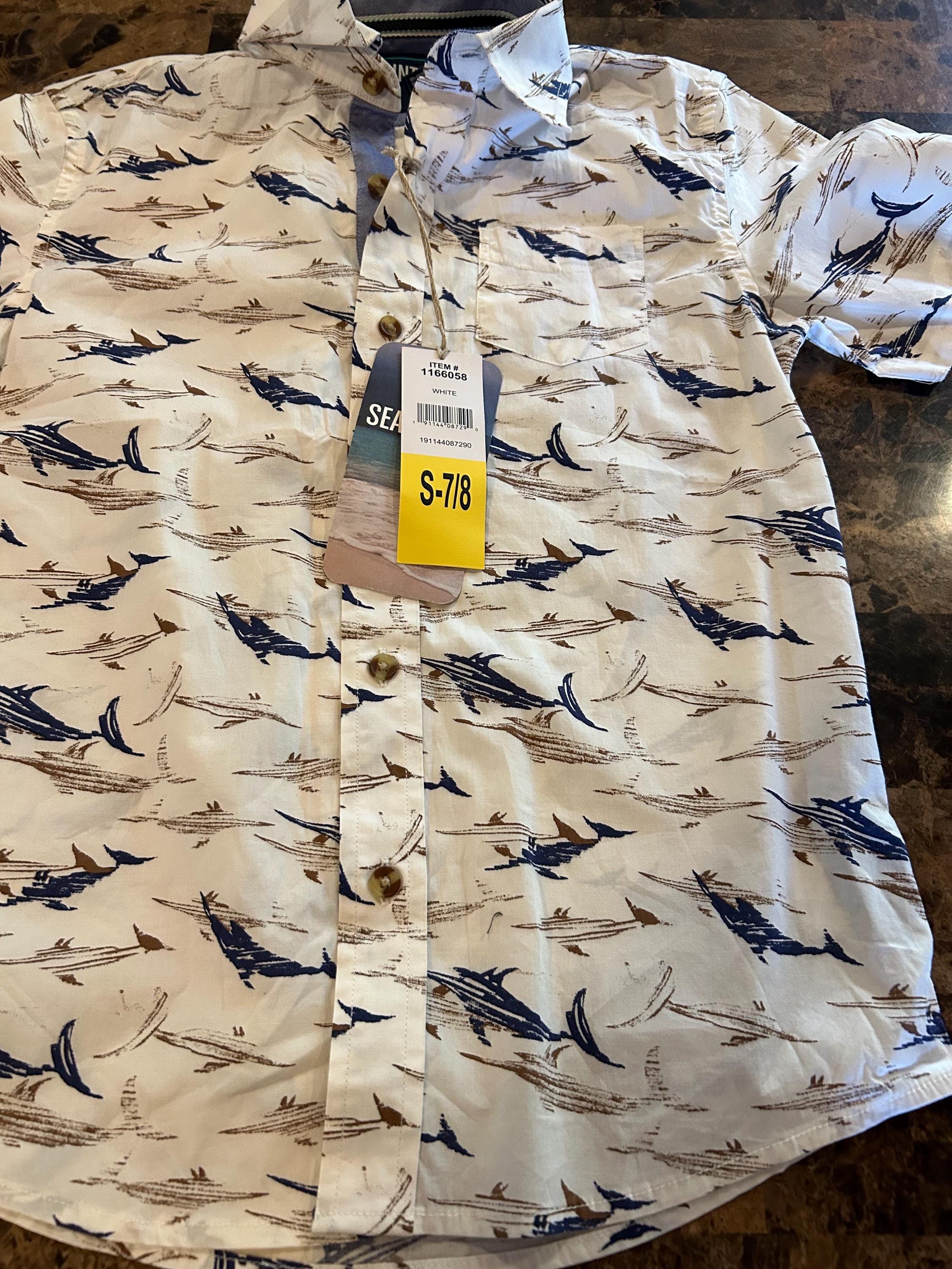 Chemise Vintage Hookano – Made In Hawaii – Thème Asiatique Hawaïen – Taille L – Occasion Très Bon état