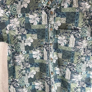 Hawaiian Aloha shirt  kainalu medium () 100% cotton Thank you for shopping! AlohafromHawaiiUS