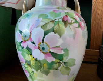 Antique Nippon Hand Painted Vase