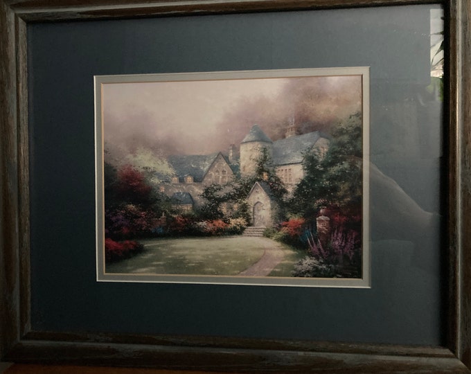 Thomas Kinkade “Beyond Autumn Gate” Lithograph