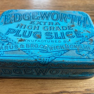 Vintage Edgeworth Tobacco Tin