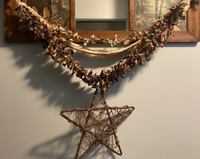 Triple Stranded Primitive Style Garland