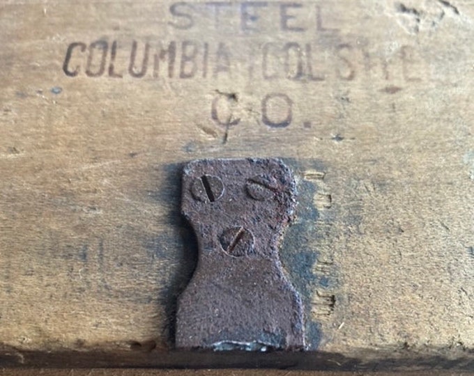 Antique Columbia Tool Co. Wooden Box