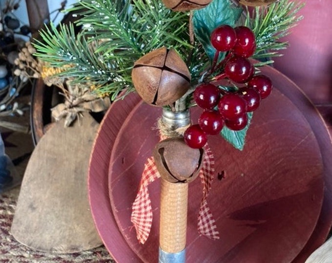 Upcycled Vintage Bobbin Spool Christmas Decor