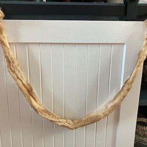 Coffee-Stained Cheesecloth Garland