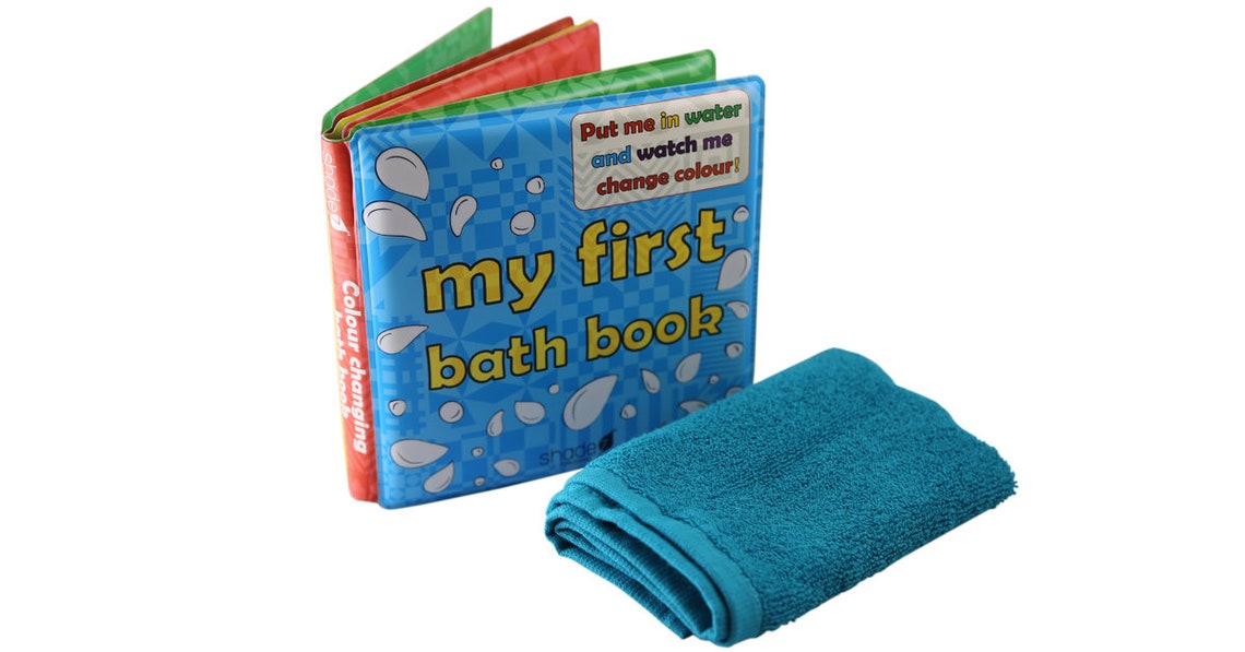My First Bath Book Water Colour Changing Book Baby Bath Toy Etsy Sweden