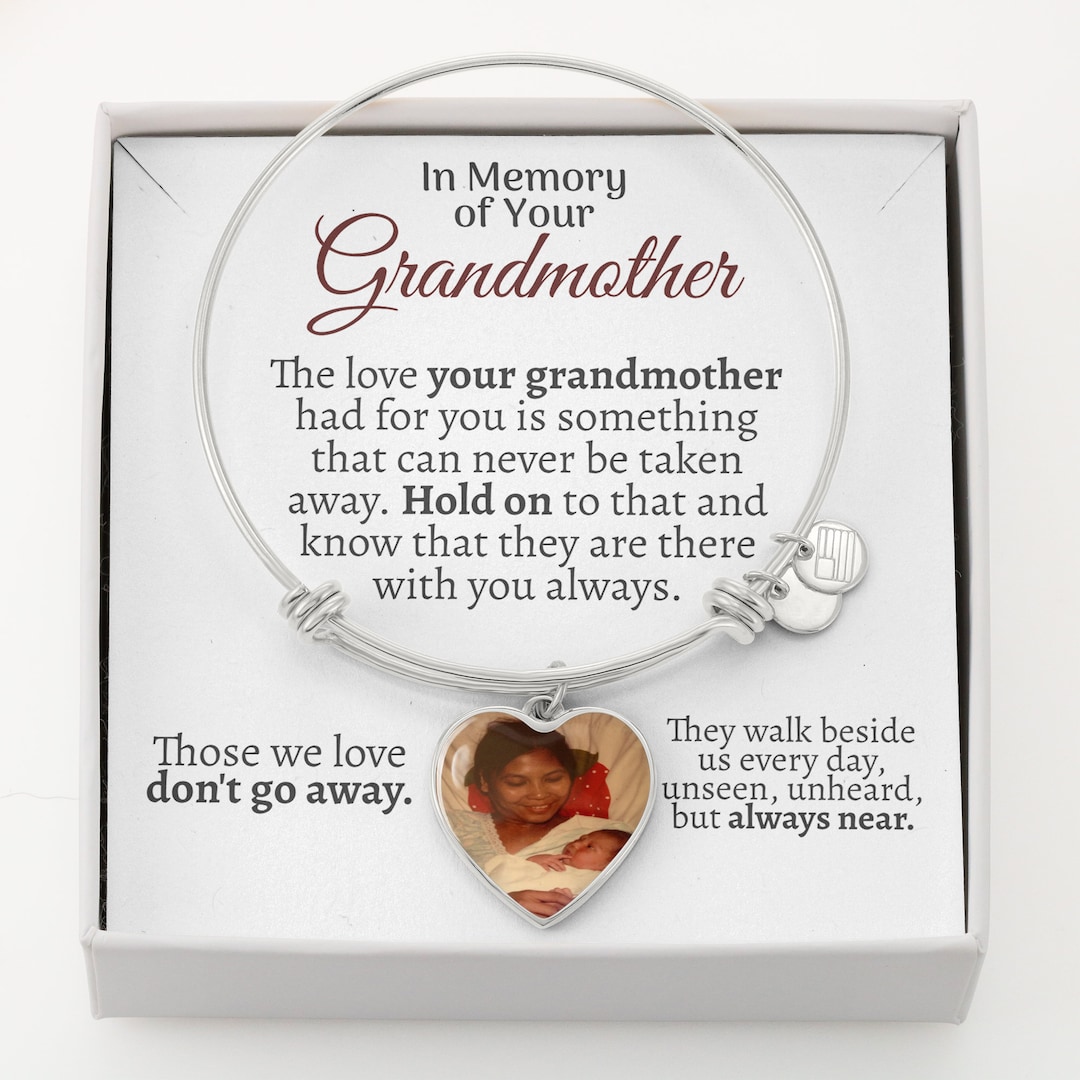 Memorial Gift for Loss of Grandmother, Grandma in Heaven Gift, Losing A ...