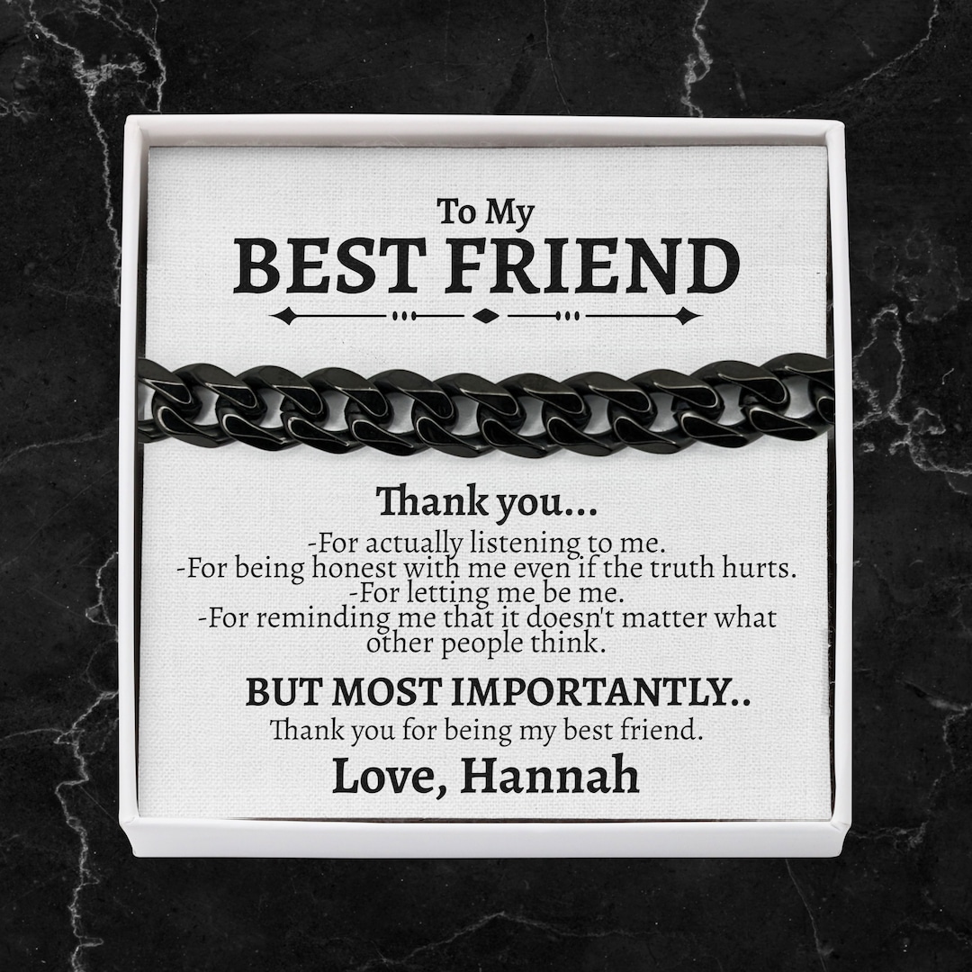 Guy Best Friend Gift From Girl Gift for Boy Best Friend Etsy
