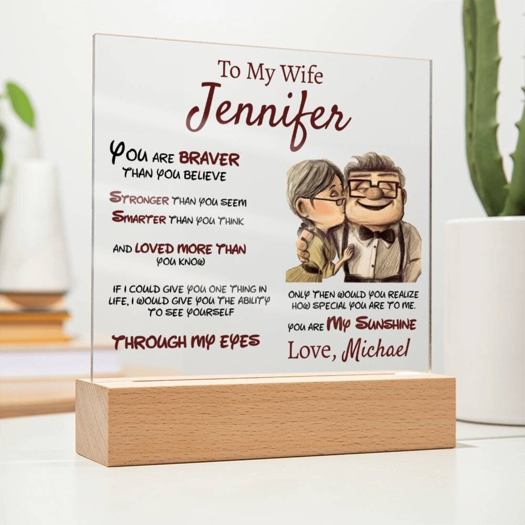 Meaningful Gift for Wife, Best Gift for Wife on Her Birthday, Wife
