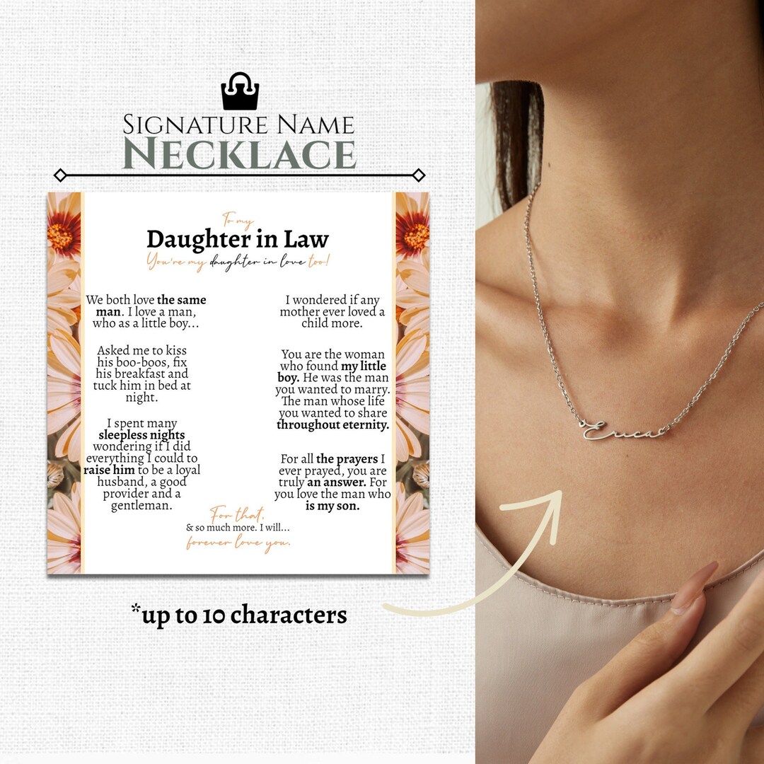 Sentimental Gift for Daughter in Law From Mother in Law, Gift for Daughter  in Law Christmas, Birthday Gift for Daughter in Law, Good Gift - Main Image