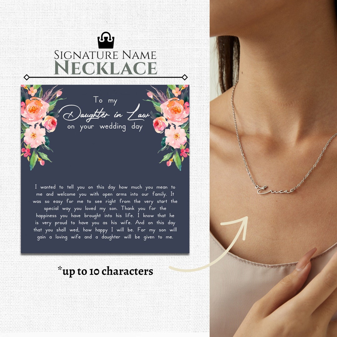 Daughter in Law Wedding Gift, Bridal Shower Gift for Daughter in Law