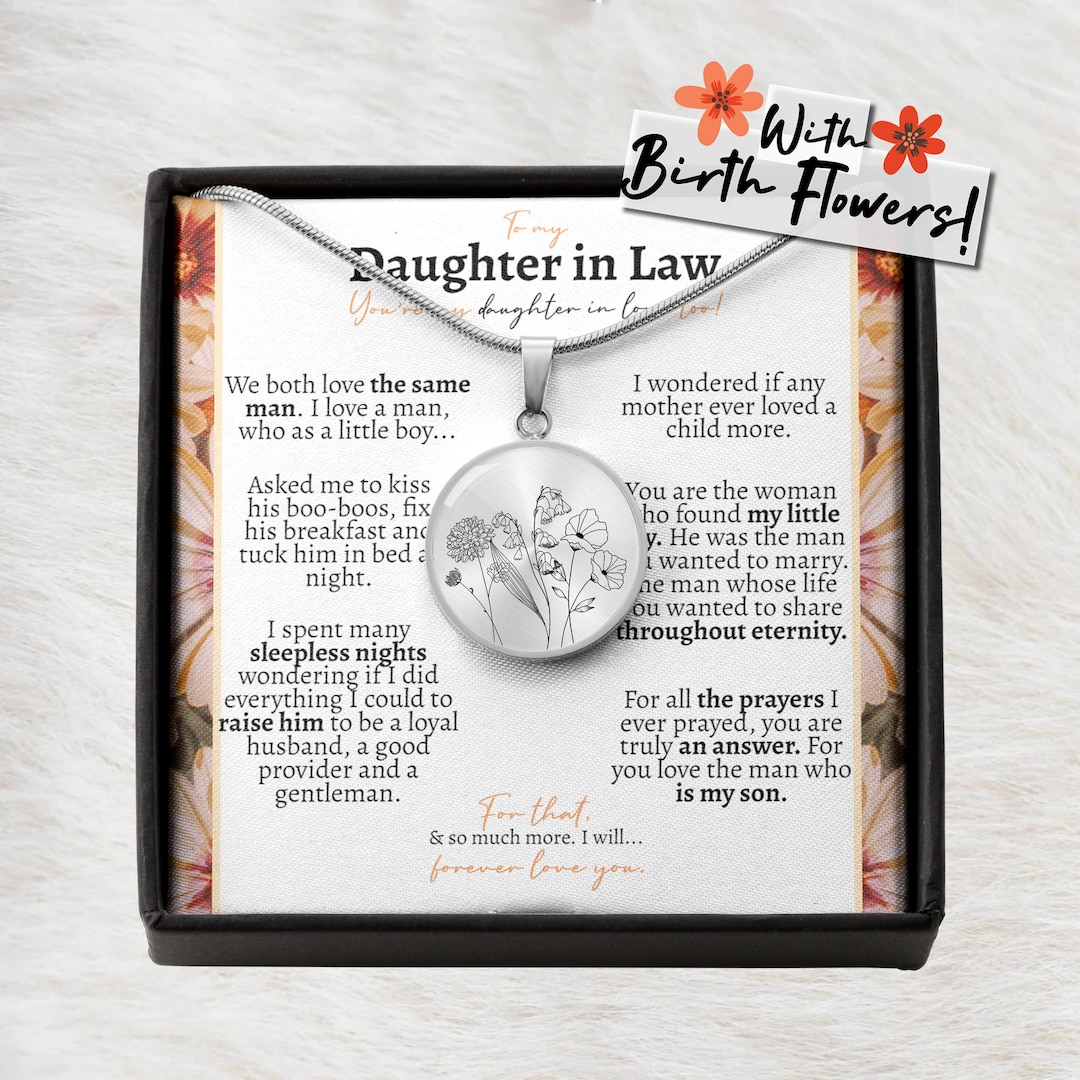 Law Gifts Daughter In Law Necklaces Anavia Birthday Gifts For
